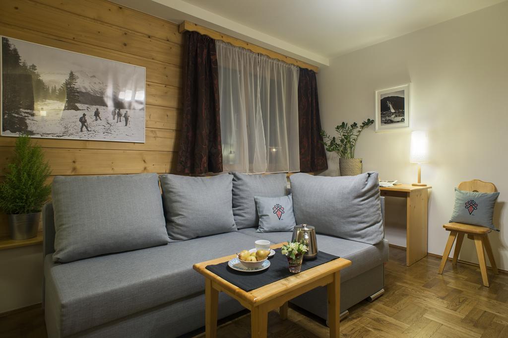 Two-Bedroom Apartment Fireplace