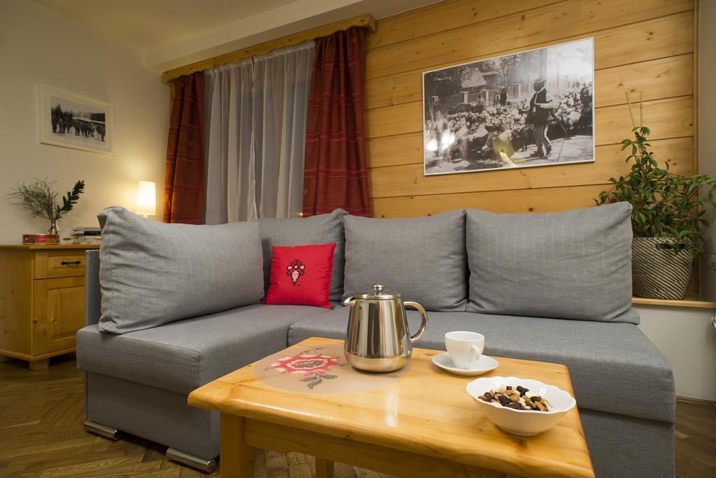 Two-Bedroom Apartment Fireplace