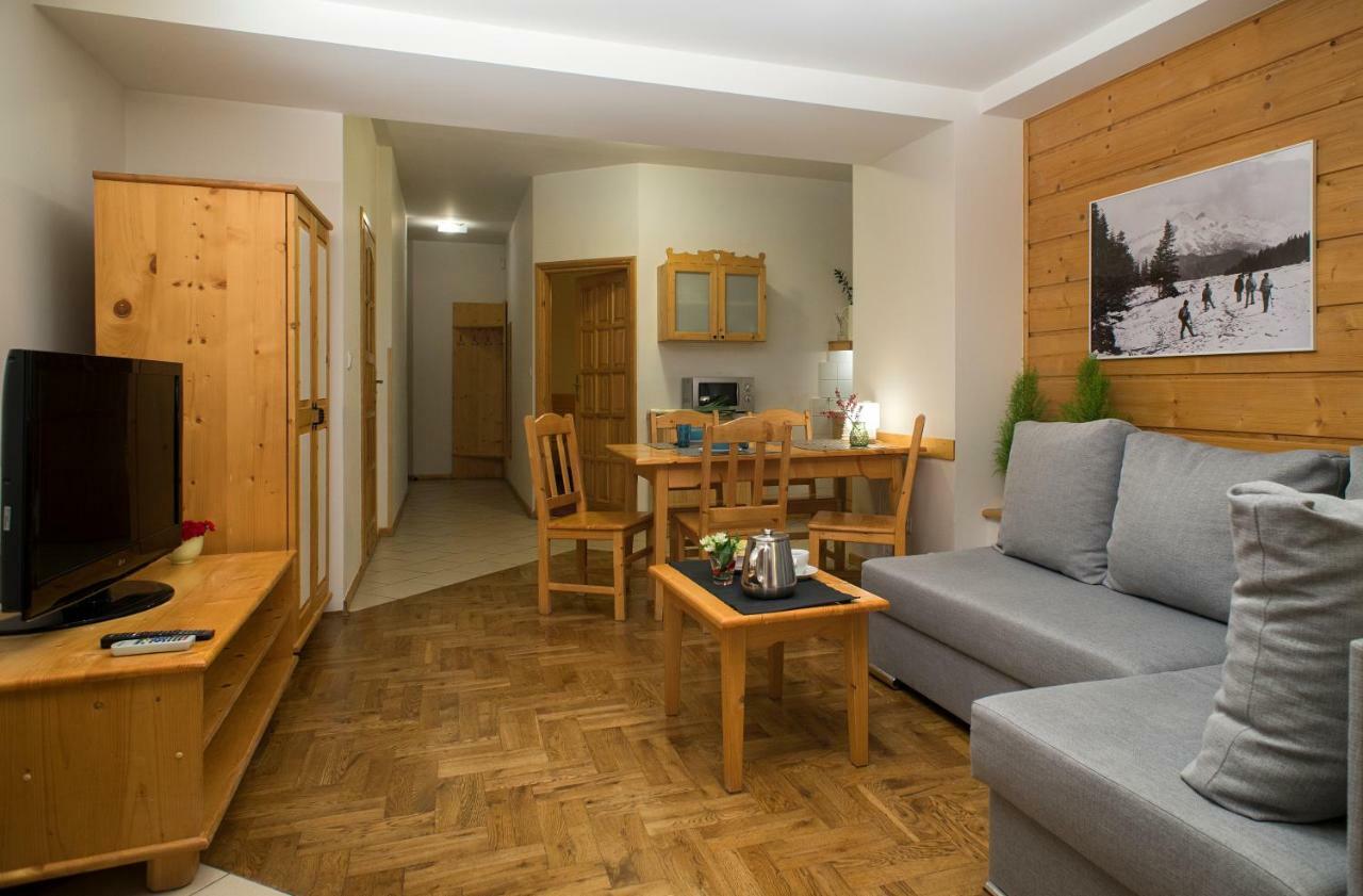 Two-Bedroom Apartment Fireplace